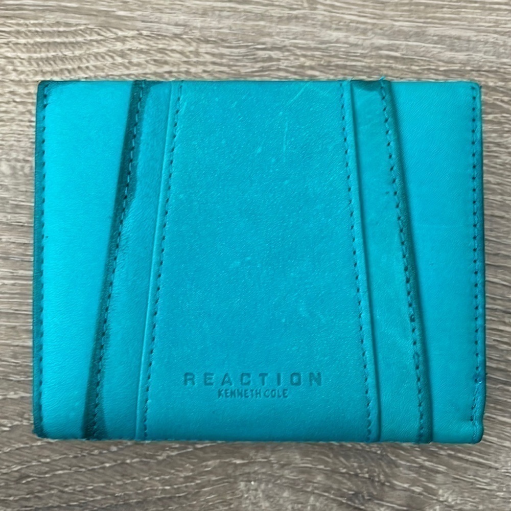 Blue Wallet, 4in x 4in